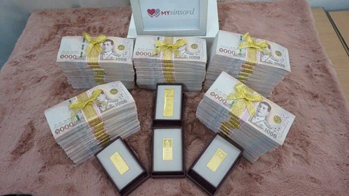 ให้เช่า สินสอด ทองหมั้น sinsord dowry sinsord-dowry